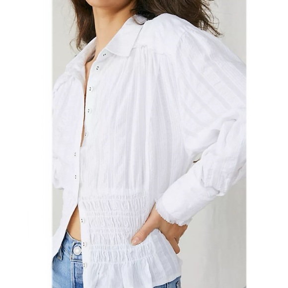 Free People Tammy Buttondown - Picture 3 of 9